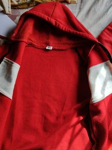 Fila Red &amp; White Hoodie