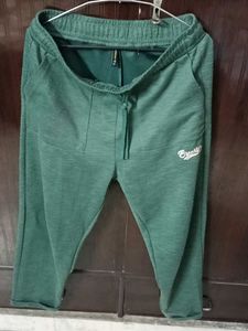 Green Joggers with Brooklyn Print