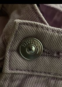 H&amp;M 💜Lilac Wide Leg Jean 💜|Ripped