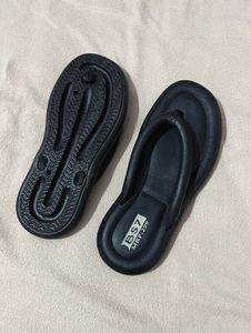 Black Flip Flops