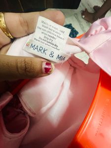 Beautiful Embroidered Pink Party Wear Frock