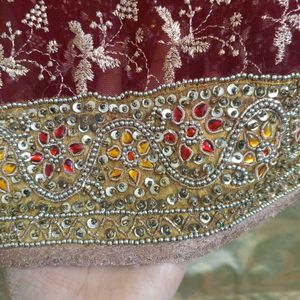 Embroidered Saree