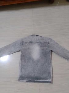 Stylish Gray Denim Jacket