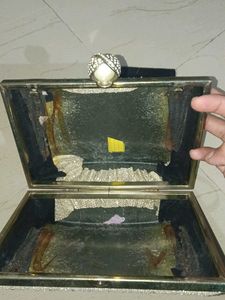 Elegant Silver Clutch