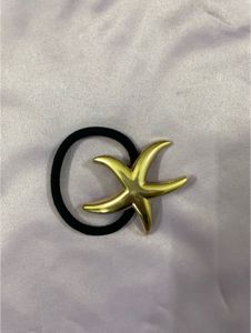 Starfish Metal Hair Tie ⭐️