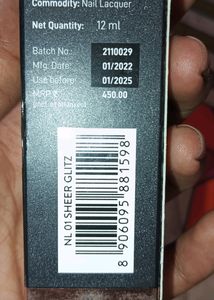 Branded Manish Malhotra Nail Paints
