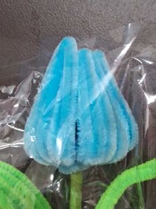 Single Blue Tulip Handmade