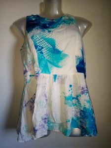 🎁Buy 1, Get 1 Free🎁  Print Sleeveless Top S/M