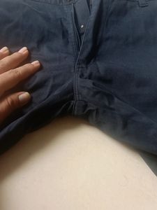 Blue And Black Shorts For Men
