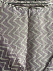 Zigzag Print Kurti