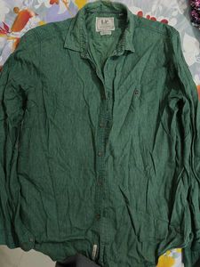 LP Green Casual Shirt
