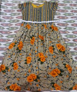 Floral Print Maxi Dress