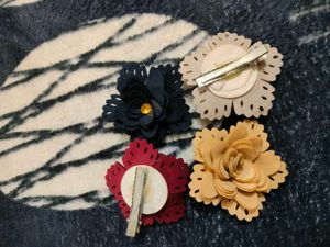 Floral Hair Clip Set - Four Styles