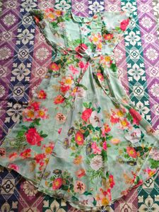 Floral Print Midi Dress