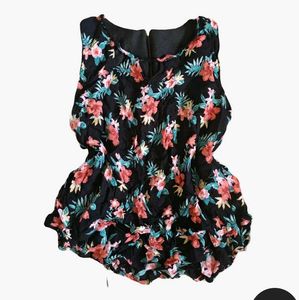 Floral crop top