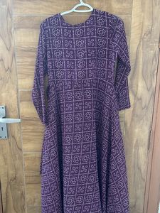 Printed Georgette maxi Dress