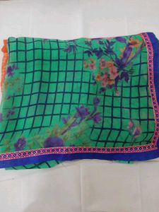 82)New Double Shaded Saree