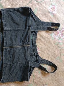 Denim Corset Sexy Top🥳