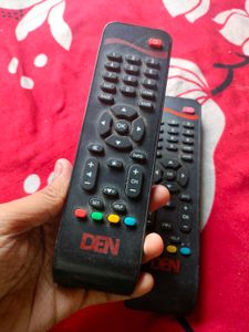 Den Setup Box Remote Combo Of 2