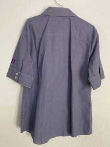 Striped Button-Down Shirt