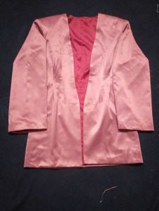 silk satin Rose Gold Open Front Women Belezar
