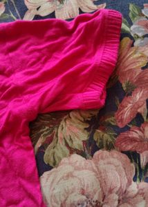 Beautiful Pink Graphic Print Tee