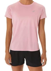 Pink ASICS sports top
