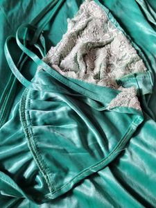 Satin Nightgown 2pcs