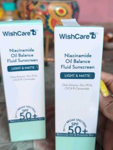 Wishcare Niacinamide Oil Balance Sunscreen