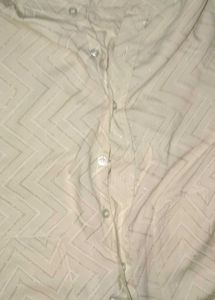 Elegant green shimmer shirt