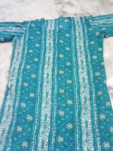 Light Blue Green Short Kurti..