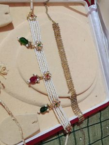 Raajpoti Nacklace And Girl&#39; Stylish Wedding Chain
