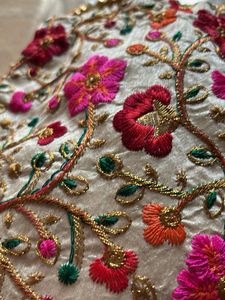 Floral Embroidered Potli Bag