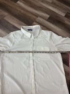 White Button-Down Shirt