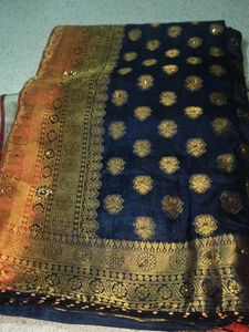New Saree With Blouse.
