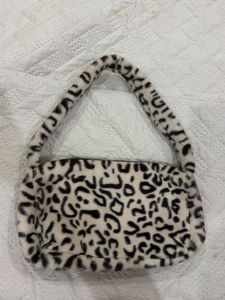 BERSHKA Leopard Print Handbag