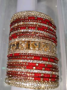Teej New Red Set