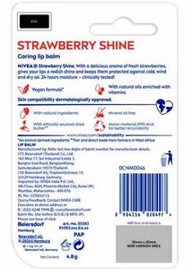 NIVEA Strawberry Shine Lip Balm