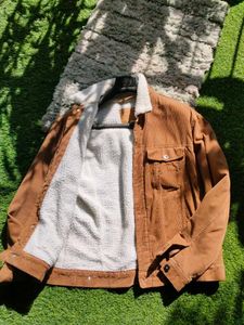 &amp; Denim H&amp;M Co. Corduroy Jacket with Wool