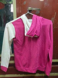 Pink &amp; White &#34;Good Friends Forever&#34; Hoodie