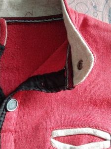 Red Pullover Sweater