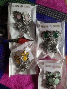 Combo 4 New Earrings