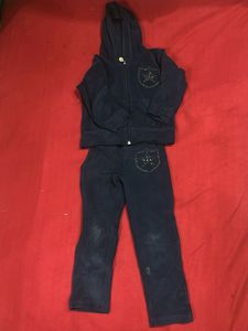 Cute Blue Kids Tracksuit Set