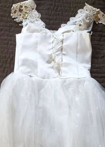 White Barbie Ball Gown