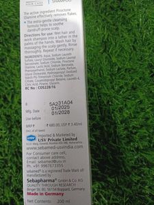 Sebamed Anti-Dandruff Shampoo