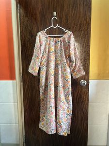 42 bust floral Print Kurta for women