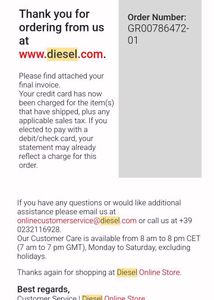 Diesel De-Eisy Denim Skirt