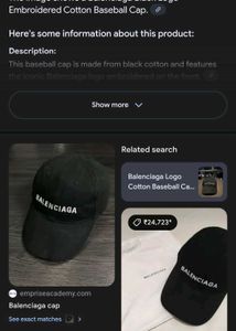 Balenciaga Cap