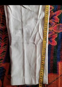 White Pants M Size