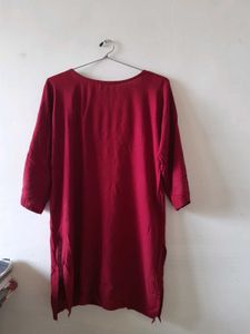 Maroon Kurti
